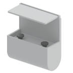  Support mobile gris 