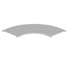  Couvercle coude plat 90 L200 