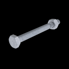  Axe de montage Acier C6 M10x10 