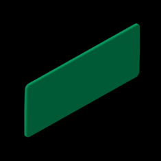  Plaque d'identification Vert e 