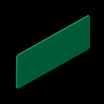  Plaque d'identification Vert e 