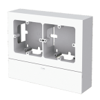  Adaptateur 2 appareillages uni 
