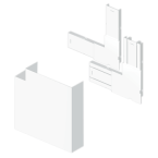  Angle plat 50x170 3 couvercles 