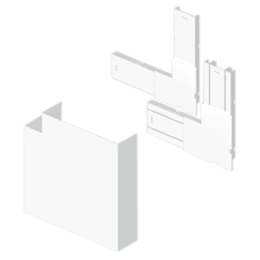  Angle plat goulotte 3 couvercl 