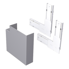  Angle plat Couleur Alu 70x100 