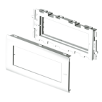  Adaptateur 3 appareillages Mos 