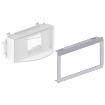  Adaptateur DIN Couleur Alu 65 