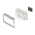  Adaptateur DIN Couleur Alu 80 