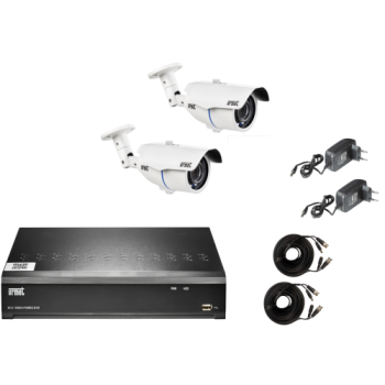  Kit Ahd 2 Cam+1Dvr 