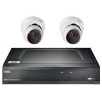  Kit Ip 2Camdom+1Nvr Poe 