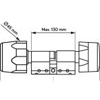  Cylindre L/E Viky 40B X 30 Sp 