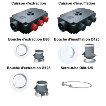  Kit d'accessoires pour VDF4 4P 