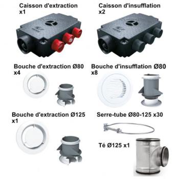  Kit d'accessoires pour VDF4 8P 