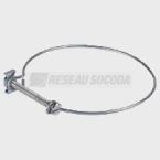  Serre-tube collier o80  125 