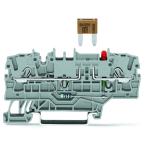  Borne fusible 2-cond.plat ouv. 