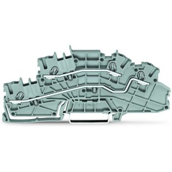  Borne  tages 2,5(4)mm, gris 