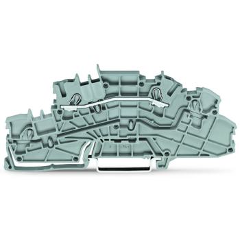  Borne  tages 2,5(4)mm, gris 