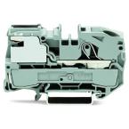  Borne potentiel 1 cond gris 