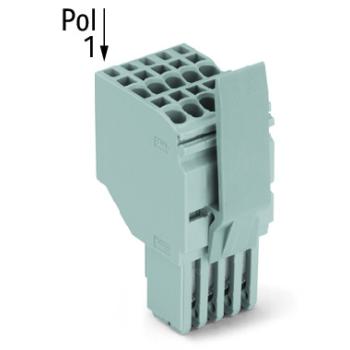  Connecteur femelle pour 2 cond 