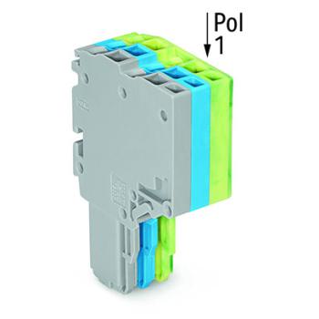 Connecteur femelle pour 2 cond 