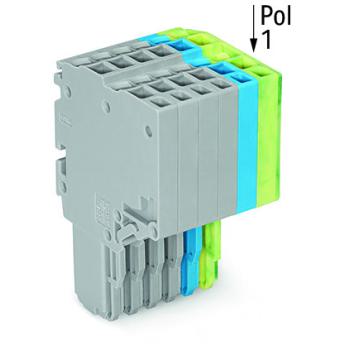  Connecteur femelle pour 2 cond 