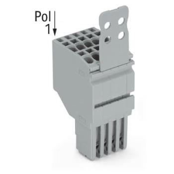  Connecteur femelle pour 2 cond 