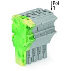  Connect fem 1c 5p 4ph/pe/gris 