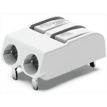  Borne CI THR 2p blanc 1,5mm 