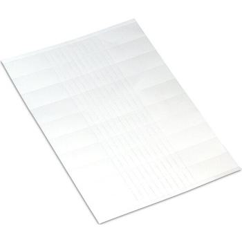  Etiquette en carton blanc (1 f 