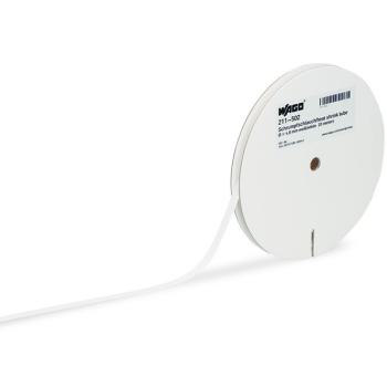  Gaine thermo  2,4mm blanc 
