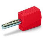  Fiche banane 4 mm / Rouge 