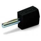  Fiche banane 4 mm / Noir 