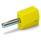  Fiche banane 4 mm / Jaune 