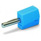  Fiche banane 4 mm / Bleu 