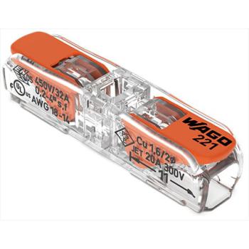  Borne WAGO 221 Inline 2x4mm² à 