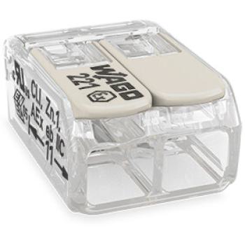  Borne WAGO Exe 221 Mini 2x4mm 