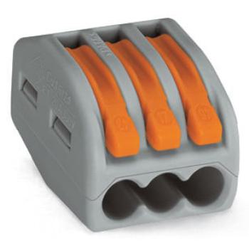  Borne WAGO 222 3x4mm  levier 