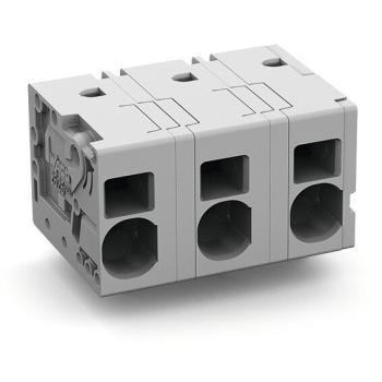  Borne pour CI  6mm, gris 