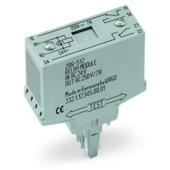  Fiche de relais AV.2 U DC 24 V 