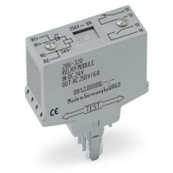  Relais enfichable 24 Vdc 1R 1T 