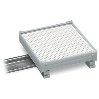  Flasques pour profil gris 2,L 