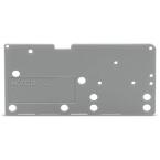  Plaque d'extrmit, encliqueta 