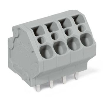  Barr borne CI 4mm/pas 5mm/4 p 