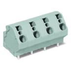  Barr borne CI 4mm/2 p/10mm/gr 