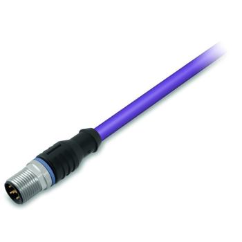 Cble PROFIBUS M12 M/libre 2m 