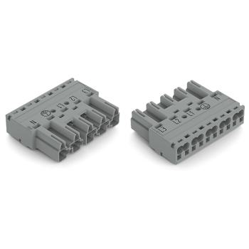  Connecteur 5 ples, gris 