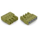  Connecteur 4 ples, vert clair 