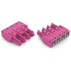  Douille 4 ples, rose 