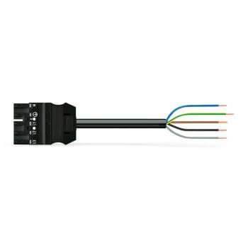  Cordon midi m/- 5g2,5 pvc 7m n 