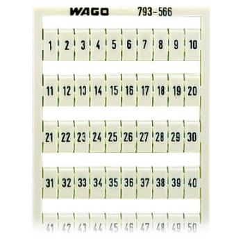  Marquage WMB Horizontal 1 à 50 
